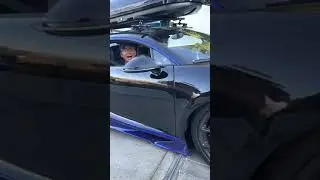 I ran as soon as I heard it…. $3 million bugatti!!! @the.hamilton.collection #daviddobrik #short
