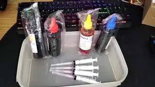 Rellenando Cartuchos de Tinta HP 932XL + 933XL con el Kit Aomya, y Reseteo HP Officejet 6700