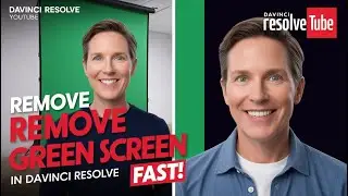 Easily REMOVE the Green Screen with DaVinci Resolve's Qualifier Tool?