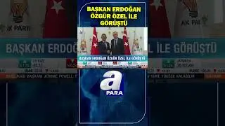 Başkan Recep Tayyip Erdoğan, CHP Genel Başkanı Özgür Özel’i AK Parti Genel Merkezi’nde Kabul Etti