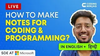 How To Make Notes For CODING & PROGRAMMING? | Coding & Programming Notes | Coding Ninjas