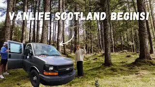 UK vanlife | It's finally not raining in Scotland + wild swimming in Glencoe
