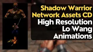 Shadow Warrior 1997 website assets CD - Lo Wang animations