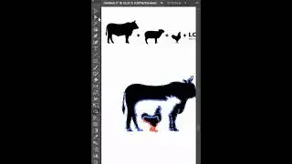 The art of negative space in illustrator 🤯 | #graphicdesigning | #adobesoftware | #tutorials | #icon