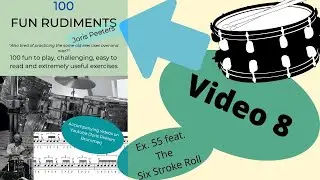 100 Fun Rudiments video 8