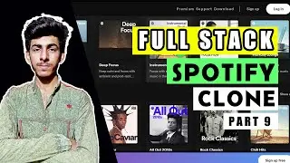Spotify Clone With React.js and Node.js | Tutorial 9