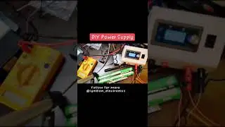 DIY Power Supply using zk-4kx buck boost converter || Arduino project