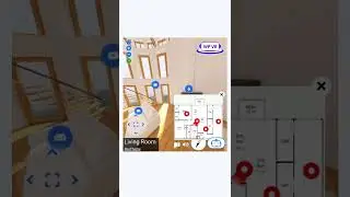 Virtual Floor Plan for Your House Tours! #shorts