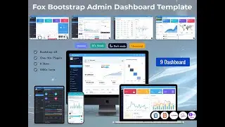 Fox - Responsive Bootstrap Admin Dashboard Template