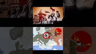 Nazi Germany vs Soviet union (territory europe battle ww2) 