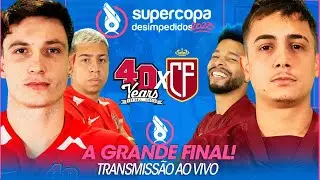 AO VIVO: FINAL DA SUPERCOPA 2023 - 40 YEARS vs REAL CASTIGUINHO!
