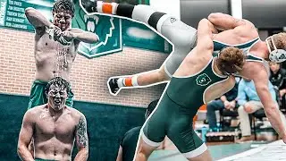 What a College Wrestling Practice is Like