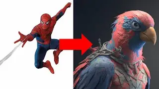 🔥⚡AVENGERS but PARROT🔥⚡All Characters