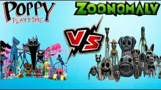 Poppy Playtime Chapter 3 vs  Zoonomaly Mosters