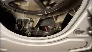 How to remove the engine washing machine Bosch. Video №29