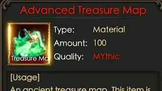 100 Advanced Treasure Maps | Legacy of Discord