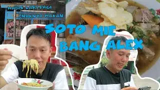 Abis Lari Pagi, malah Makan Soto Mie Bogor Bang Alex
