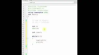 sum of digits c++