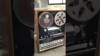 Sansui QD-5500 reel to reel feat Mr Tom Jones
