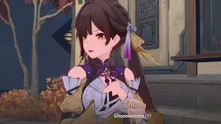 Sushang always got the Best Reaction! When they see Ghost 👻 Honkai Star Rail