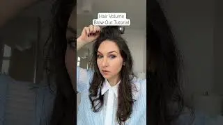 ❤️HAIR STYLING VOLUME TUTORIAL❤️ #hairstyletutorial #colorwowhair #dysonairwrap #hairtutorial