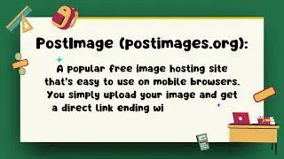 A List of Websites to Get An Image Url From