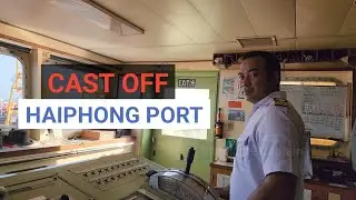 CAST OFF HAIPHONG VIETNAM - Ship Channel