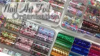 Nail Foils Organization | Nail Art Organization