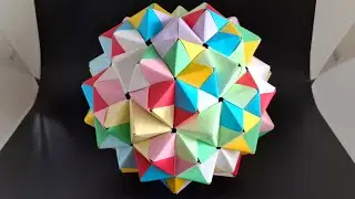 Sonobe Unit - 120 Units Assembly - ユニット折り紙くす玉