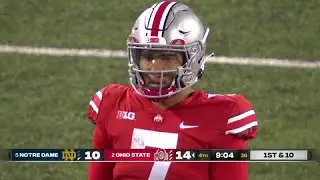 C.J. Stroud (Ohio State QB) vs Notre Dame 2022