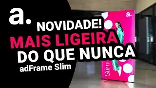 A caixa de luz MAIS FINA do mercado - adFrame Slim