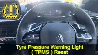 2023 PEUGEOT 2008 tyre pressure warning reset