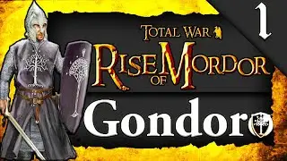 NEW* RISE OF MORDOR CAMPAIGN! Total War Rise of Mordor: Gondor Campaign Gameplay #1