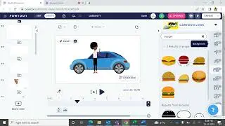 8.  PowToon - Arrange, align objects, Insert image frame
