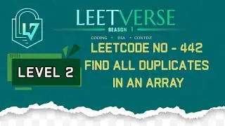 LeetCode 442 | Find All Duplicates in an Array