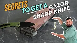 WHETSTONE SHARPENING SECRETS (EASY WAY FOR RAZOR SHARP KNIVES)
