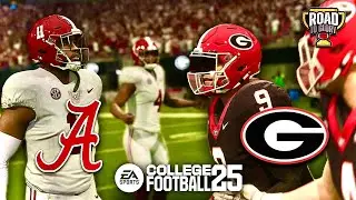 SEC Championship Game! Georgia vs. Alabama! (NCAA Football 25 Road to Glory)