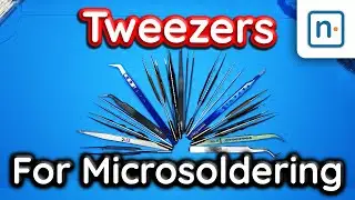 These Microsoldering Tweezers Make SMD Work EASY