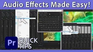 Best Premiere Pro Effects | Audio Quick Tips with Vinnie Hobbs | Adobe Video