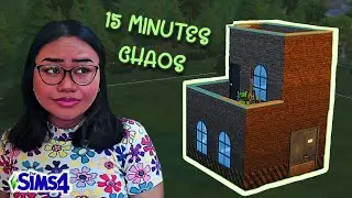 i tried to build a house in 15 MINUTES!!