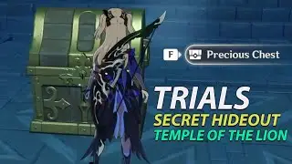 Genshin Impact - Secret Hideout - Temple of the Lion