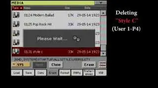 Korg Style Manager Overview Part 5- Korg Style Management