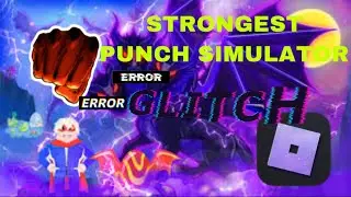 X-ray glitch in strongest punch simulator 🧐🧐
