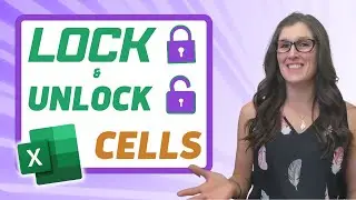 How to Lock and Unlock Cells in Excel and one must-know TRICK!
