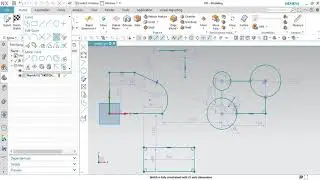 NX 2019 | Sketch Komutları - Make Corner