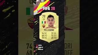 L'évolution FIFA de Lorenzo Pellegrini ! #fifa #ratingyourteams #football #fc24