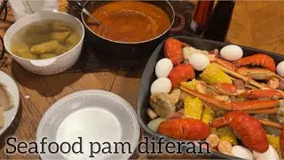 Kijan mwen fè seafood manje nou renmen anpil la😋😋