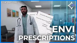 Envi-Prescriptions - [FIVEM SCRIPT] - ESX/QB-CORE - OX_LIB