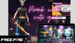 PRANK WITH CUTE GIRL ✨❤️ #ff #trend #freefiremax #freefire #funny