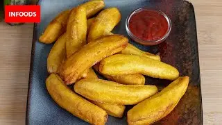 Fried Green Bananas Recipe | How to Cook Green Bananas | Infoods